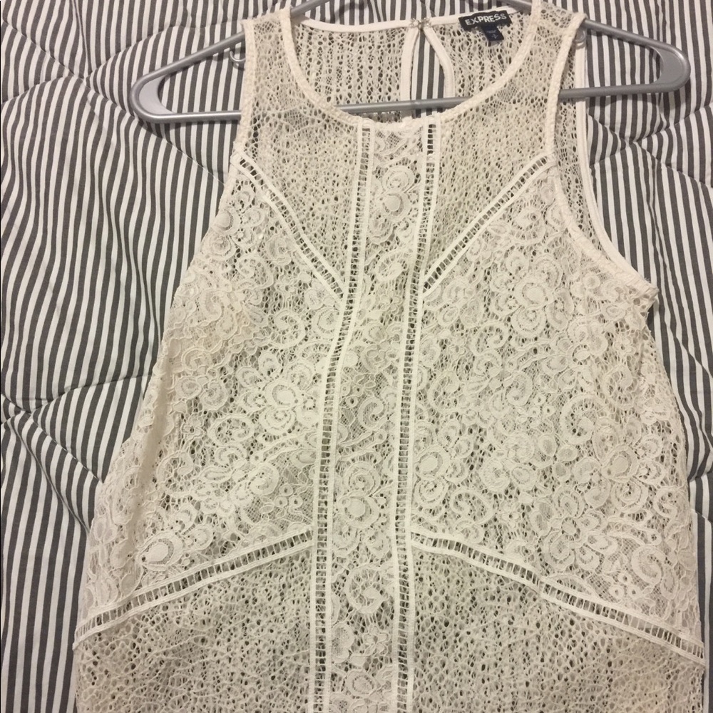 White Express Top